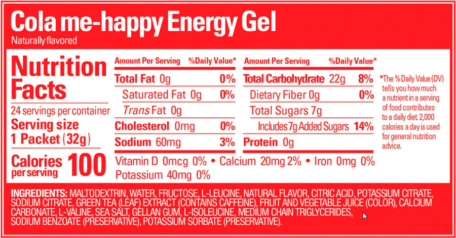 GU Energy Gel - Cola-Me-Happy