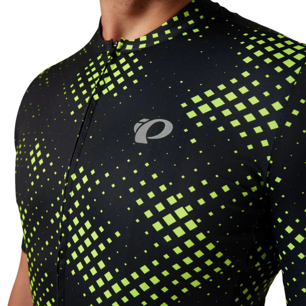 Pearl Izumi Attack Short Sleeve Road Jersey - Black-SY Bit Map