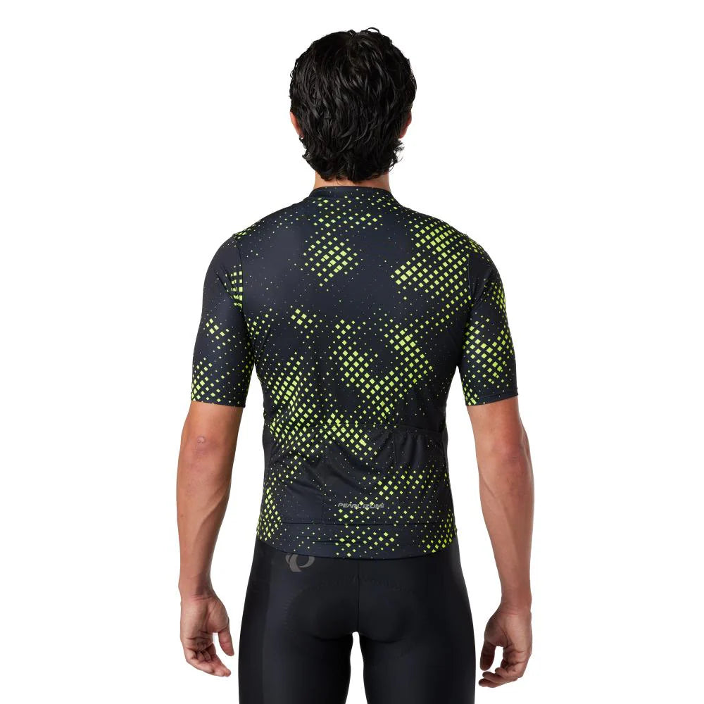 Pearl Izumi Attack Short Sleeve Road Jersey - Black-SY Bit Map