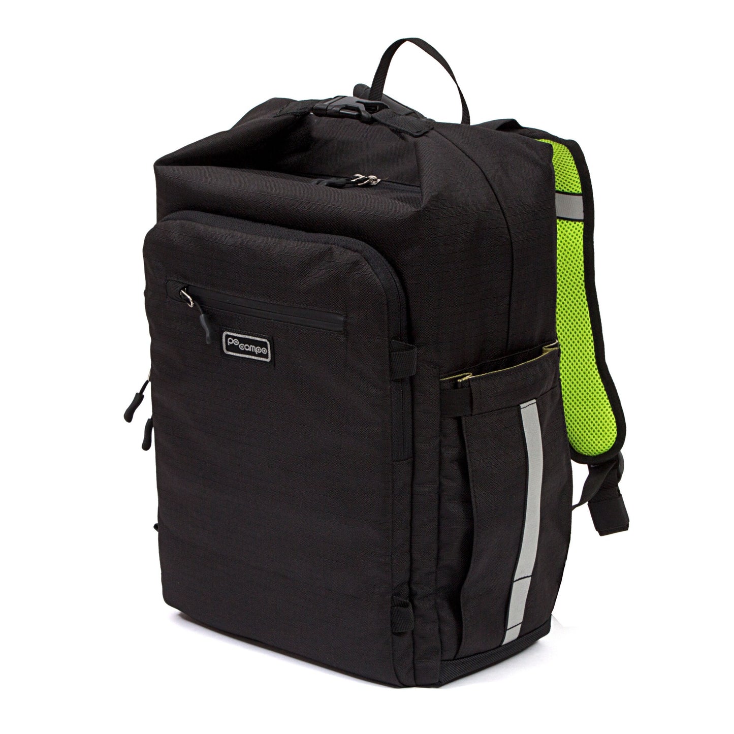 Po Campo Bedford Backpack Pannier - Black Ripstop