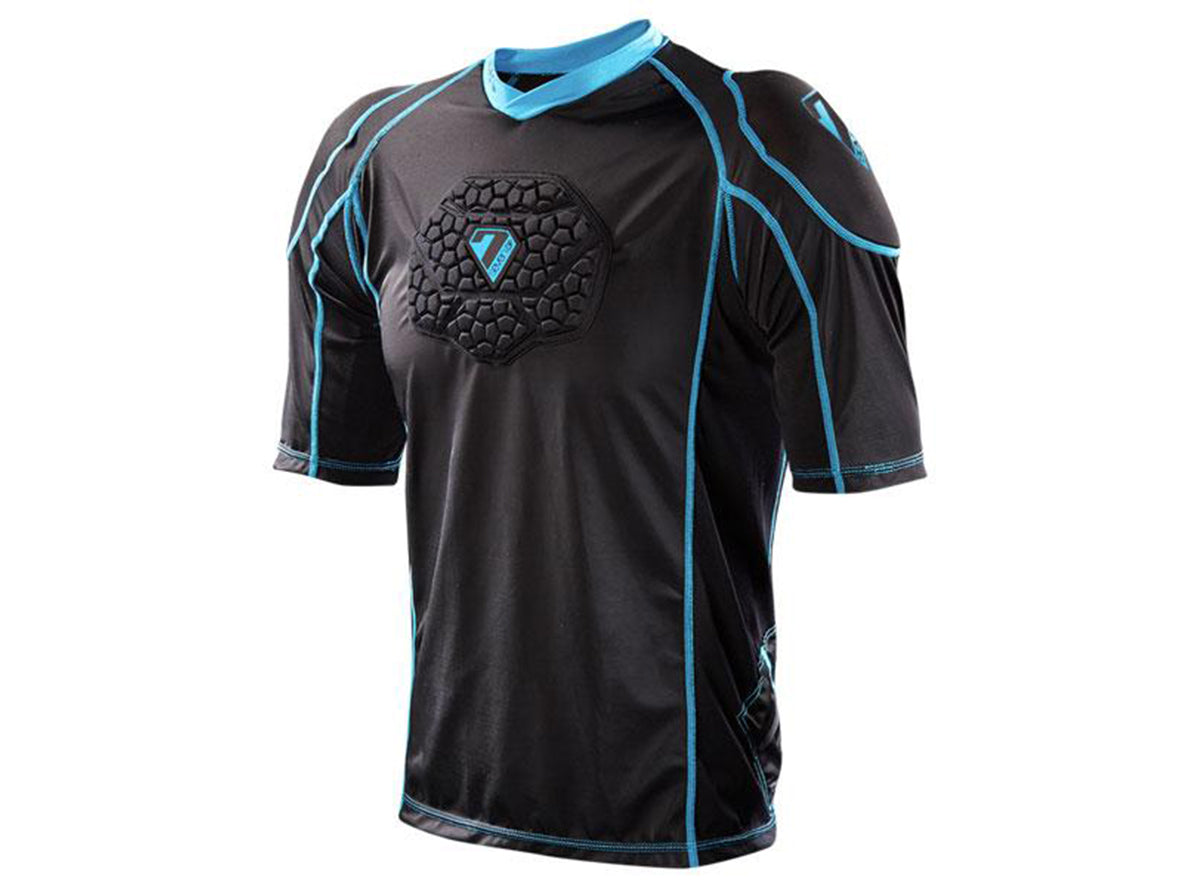 7 iDP Flex Body Protector - Youth - Black Black Small/Medium