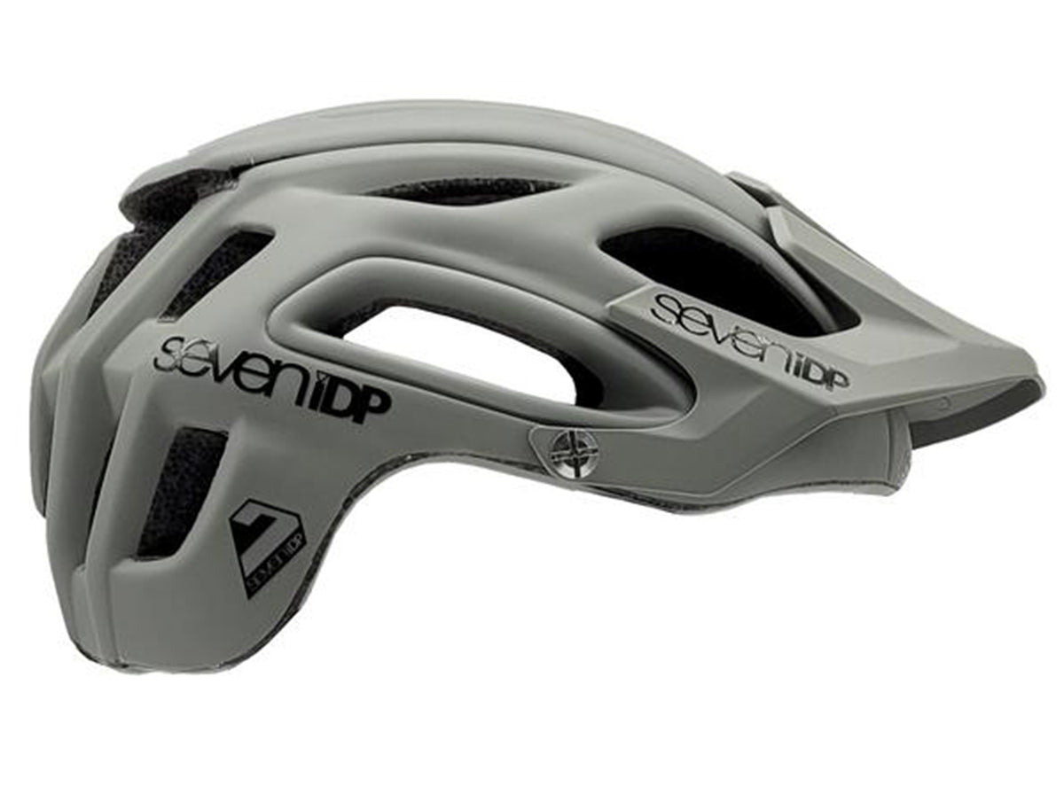 7 iDP M2 BOA MTB Helmet - Gray - 2022 Gray X-Small/Small
