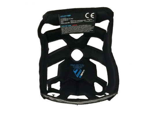 7 iDP Project 23 Helmet Pad - Carbon/GR Carbon X-Small