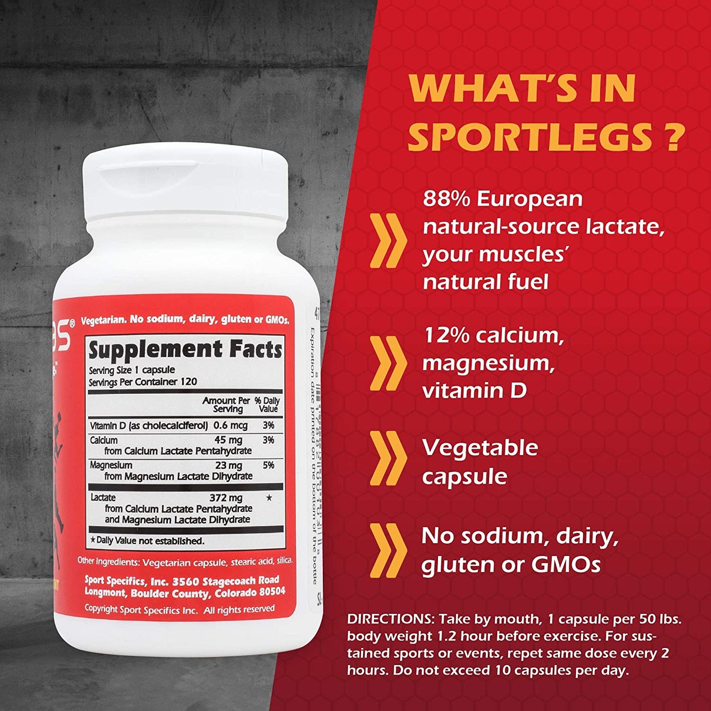 Sportlegs Pronto Supplement