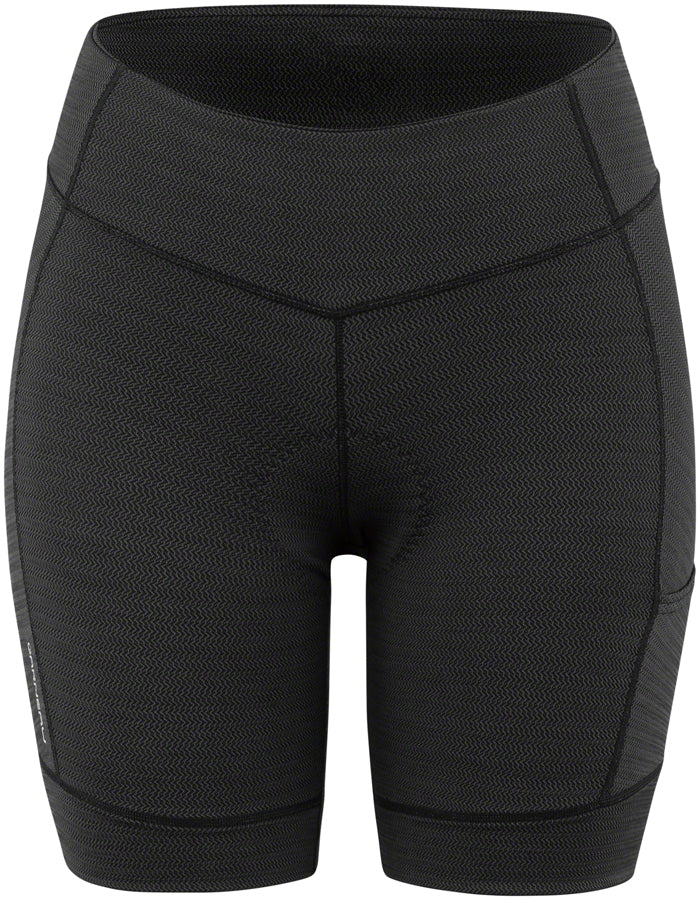Louis Garneau Fit Sensor Texture 7.5 Cycling Short - Womens - Black - 2022 Black Small