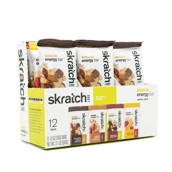 Skratch Labs Anytime Energy Bar - Variety Pack Variety Pack 12 Pack