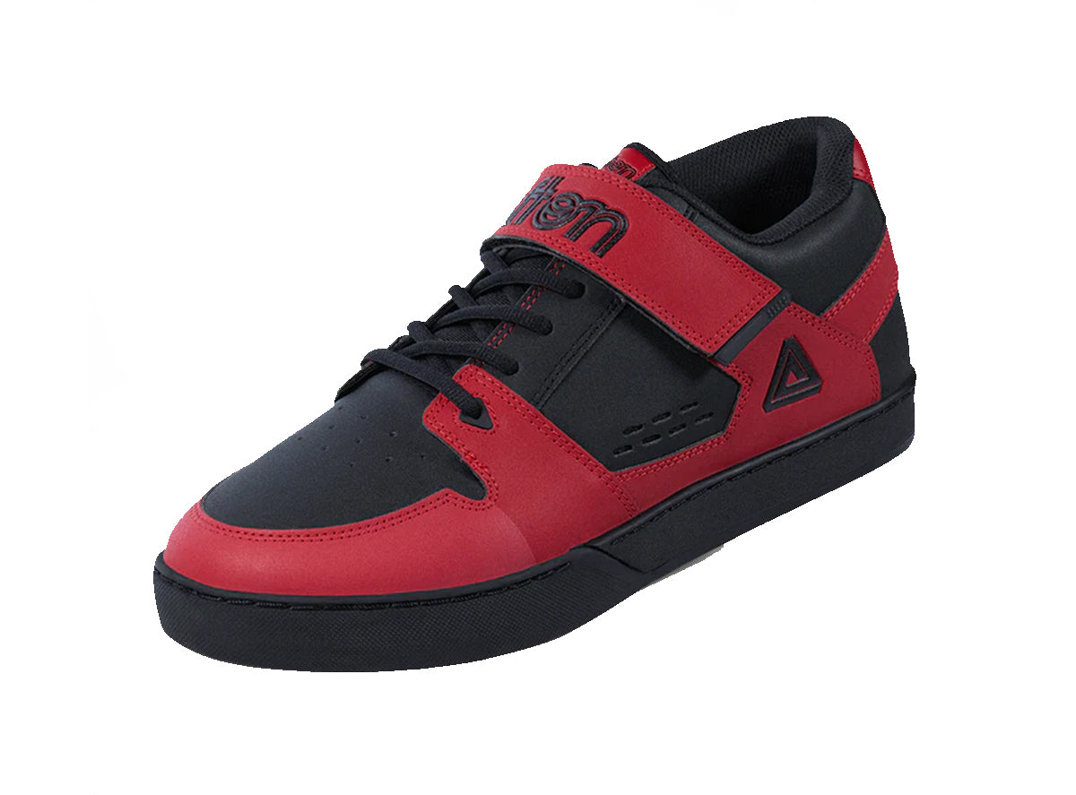 Afton Vectal Clipless MTB Shoe - Black-Red Black - Red US 7