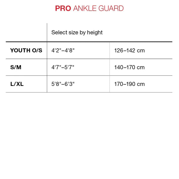 G-Form Pro-X4 Ankle Guard - Black