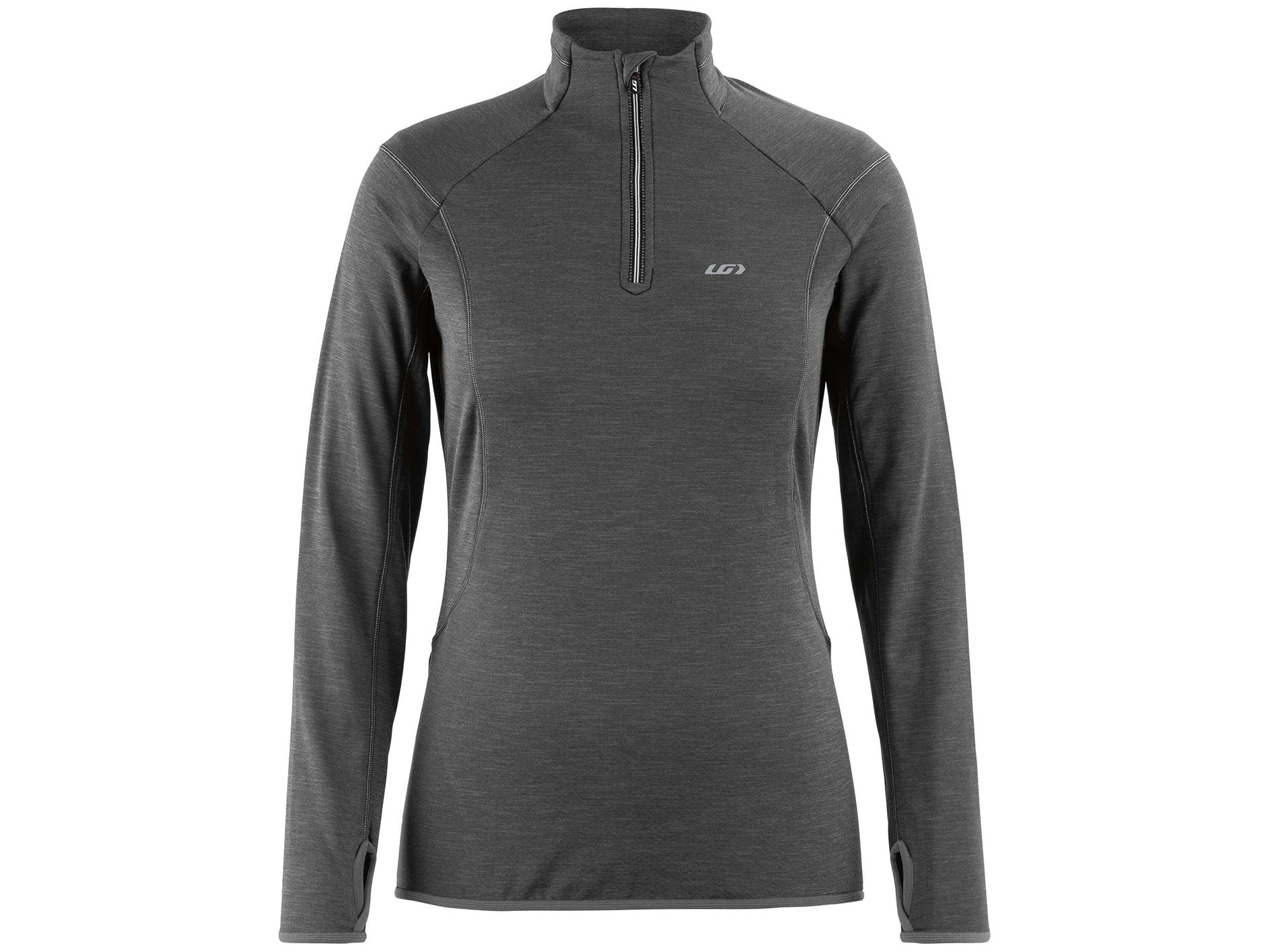 Louis Garneau Edge 2 Short Sleeve Road Jersey - Womens - Asphalt Asphalt Small