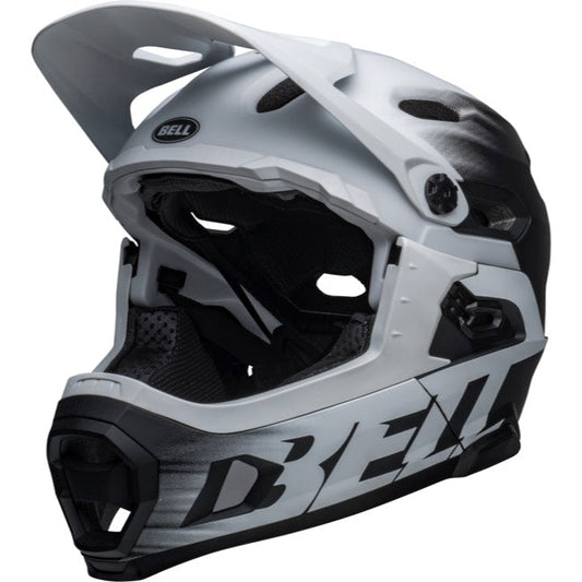 Bell Super DH Spherical MIPS Helmet - Matt Black-White - 2022 Matt Black - White Small