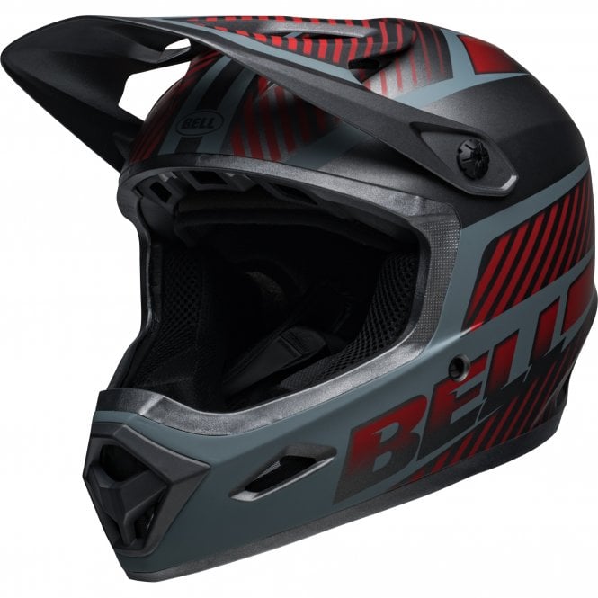 Bell Transfer Full Face Helmet - Matt Charcoal-Gray Matt Charcoal - Gray Small