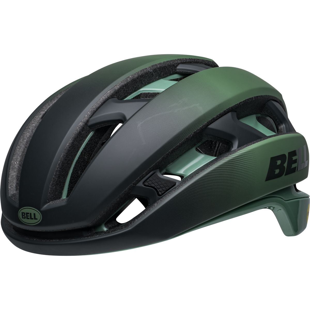 Bell XR Spherical MIPS Road Helmet - Matt Gloss Greens - 2022 Matt Gloss Greens Small