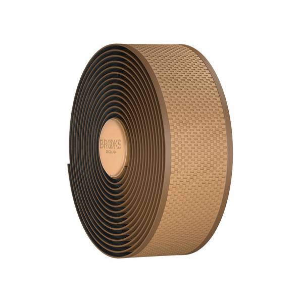 Brooks England Cambium Rubber Bar Tape - Natural Brown Natural Brown