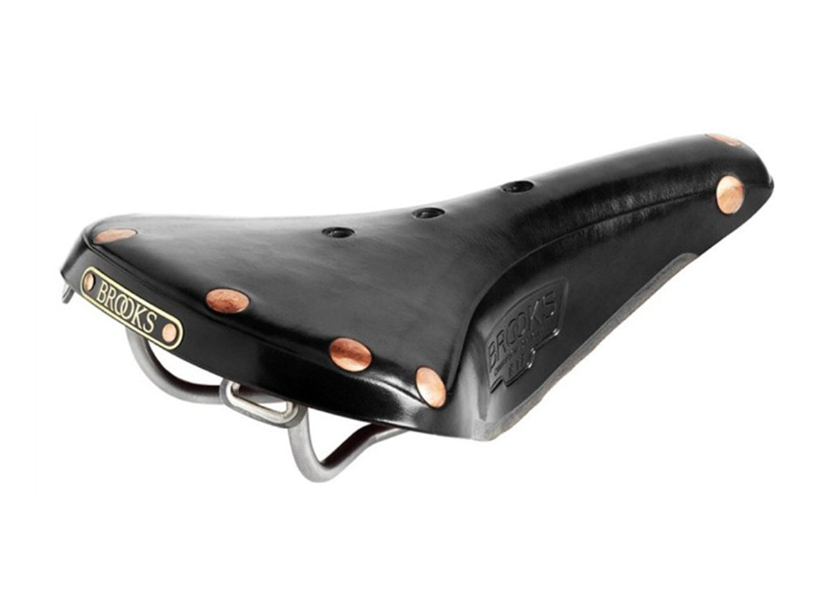 Brooks England Classic B17 Leather Saddle - Special - Titanium Black Black