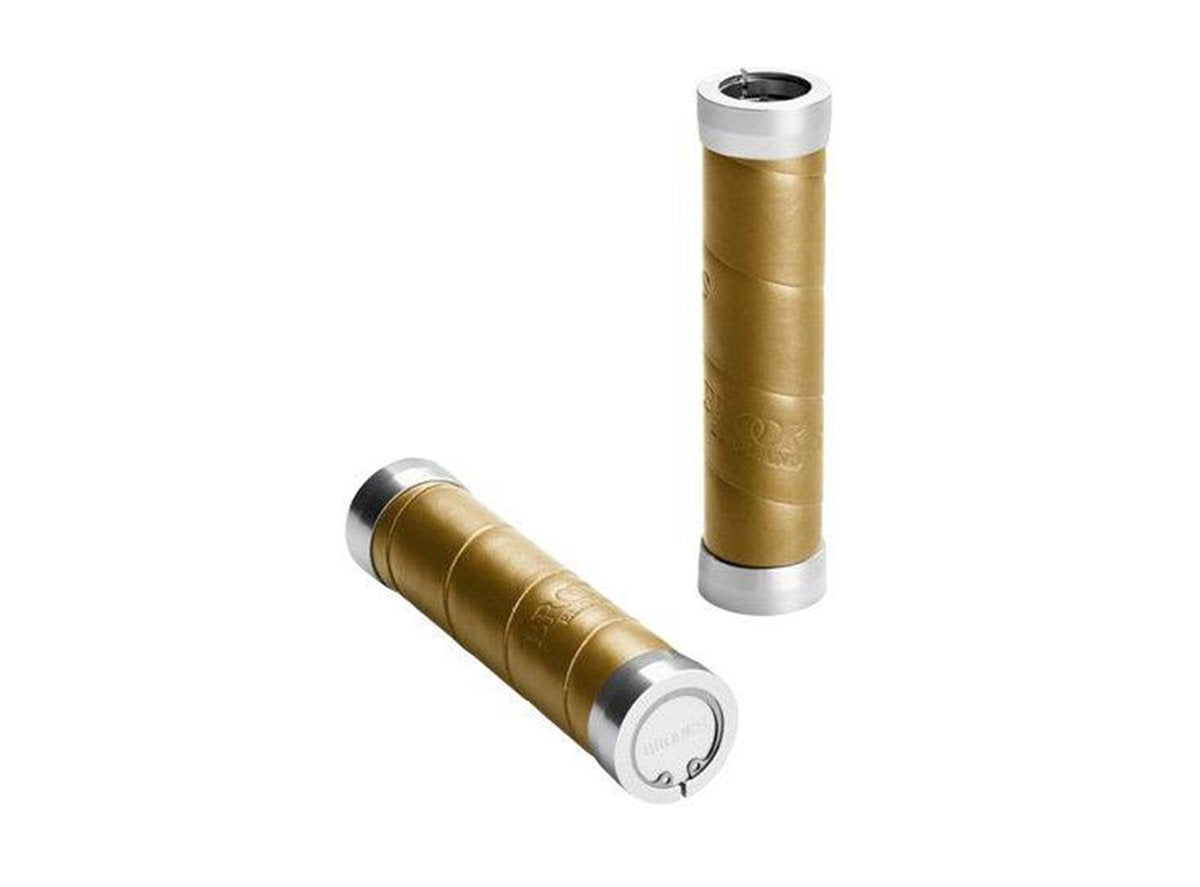 Brooks England Slender Leather Grips - Mustard Mustard