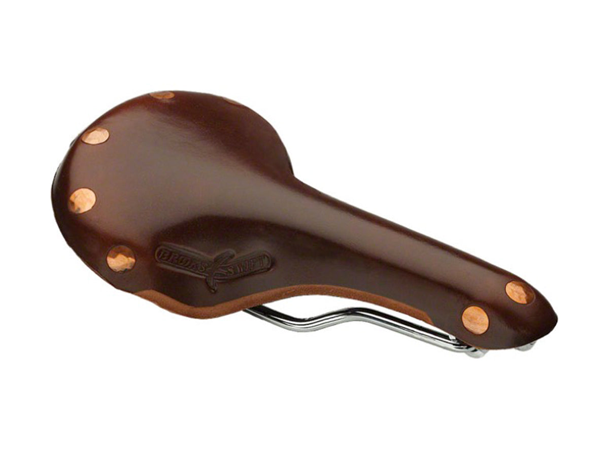 Brooks England Swift Classic Leather Saddle - Antique Brown Antique Brown