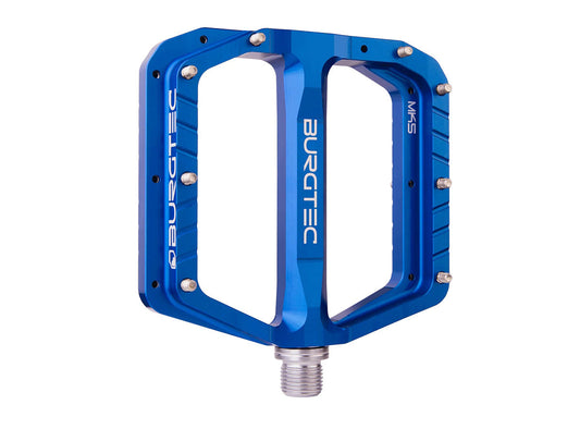 Burgtec Penthouse MK5 Flat Pedals - Deep Blue Deep Blue