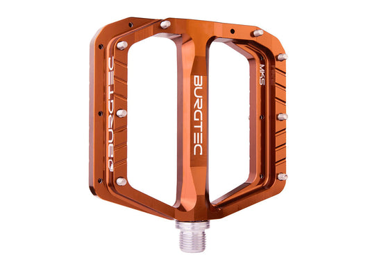 Burgtec Penthouse MK5 Flat Pedals - Kash Bronze Kash Bronze