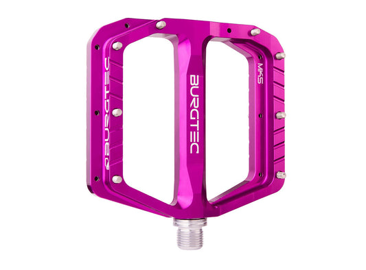 Burgtec Penthouse MK5 Flat Pedals - Purple Rain Purple Rain