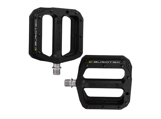 Burgtec MK4 Composite Flat Pedals - Black Black