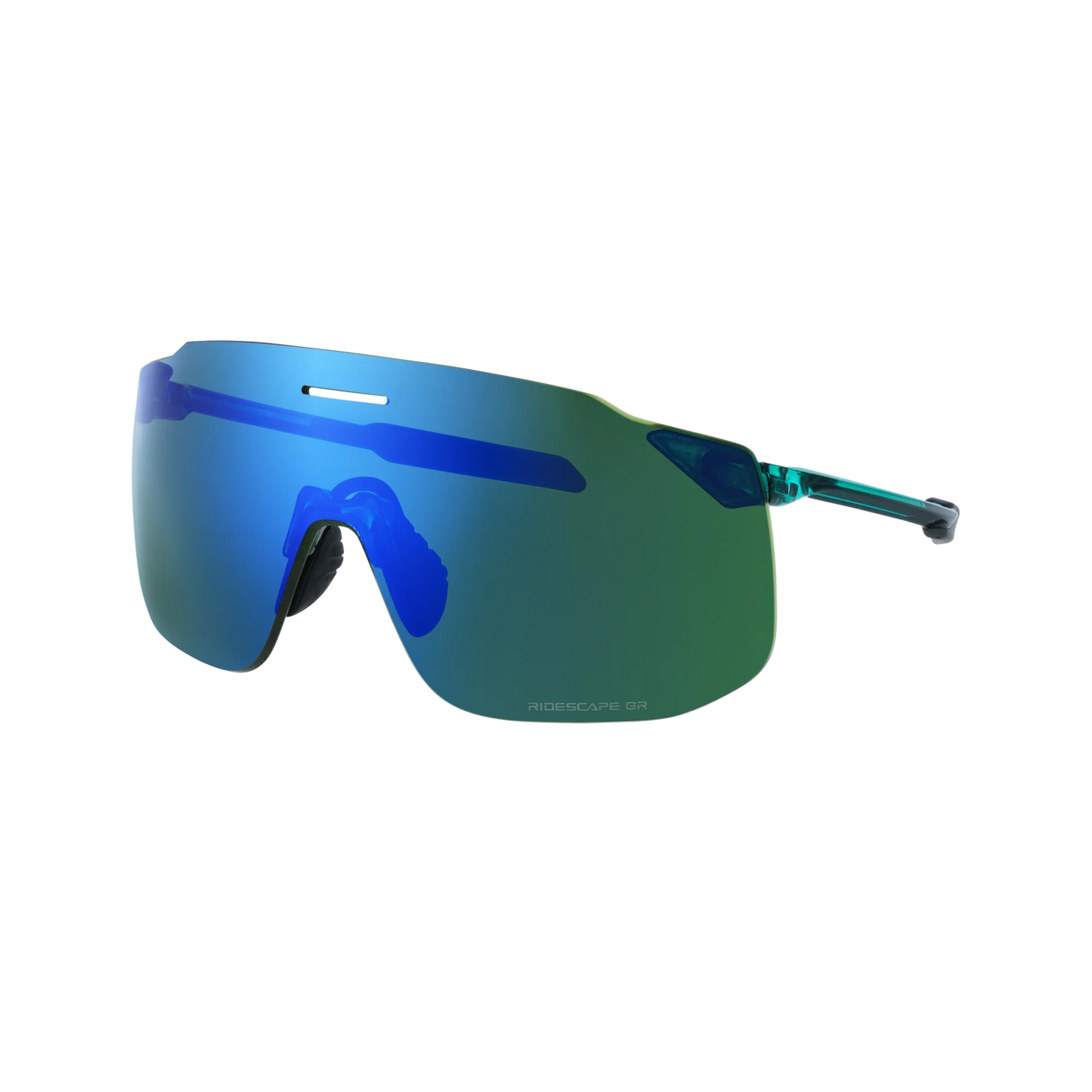 Shimano S-Phyre Sl RS Sunglasses - Gravel Lens - Green Sapphire