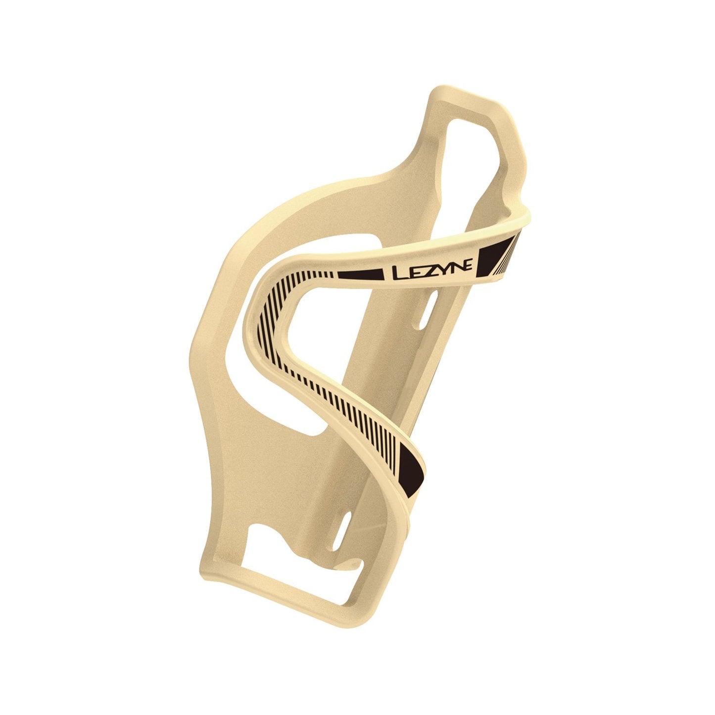 Lezyne Flow SL Enhanced Water Bottle Cage - Left Side - Matt Tan Matt Tan