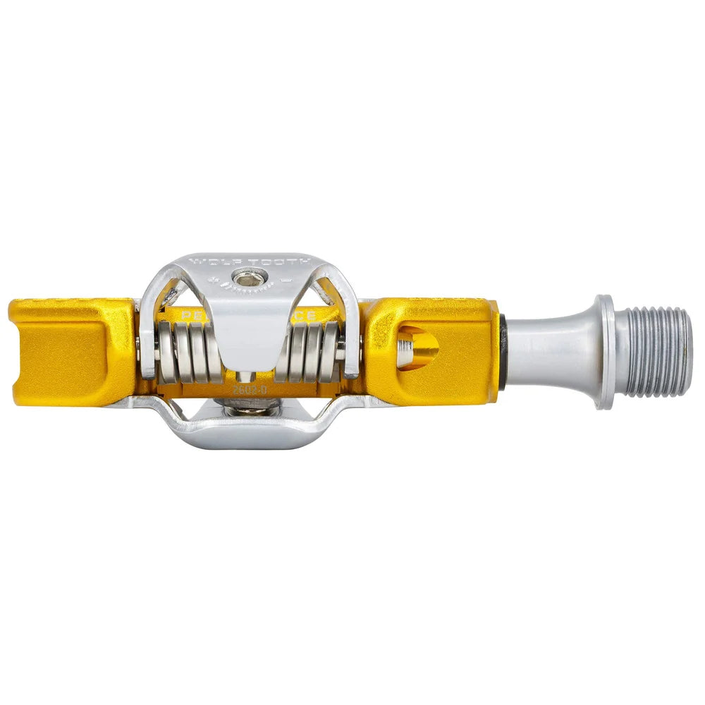 Wolf Tooth Components CTRL Trail Performance Clipless Pedal - Gold