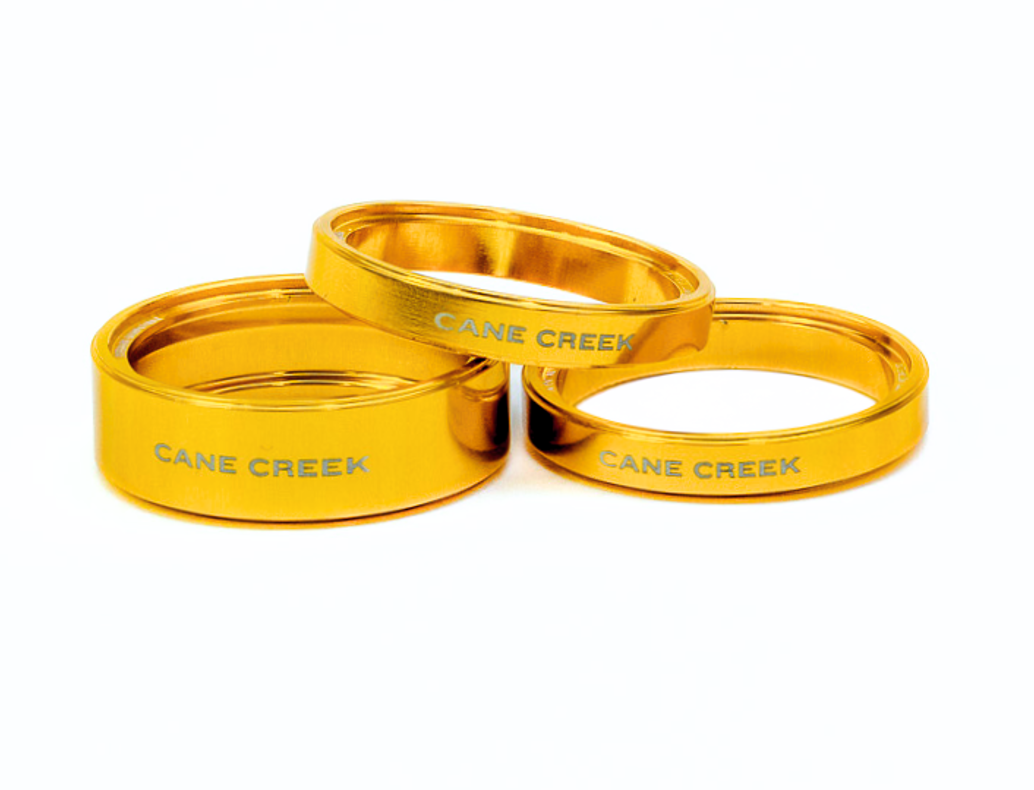 Cane Creek Interlok Spacer Kit - Gold