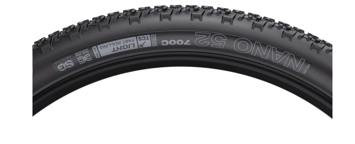 WTB Nano TCS Light Fast Rolling SG 700c Tire - Black