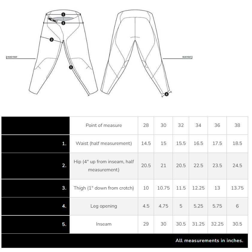 Troy Lee Designs Ruckus Long Travel Pant - Steel Blue