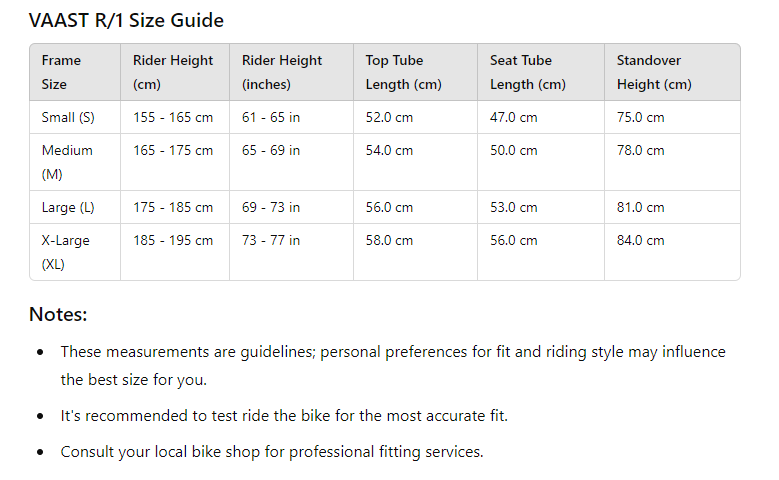 Vaast Bikes R/1 700c Road Bike - Force AXS - White