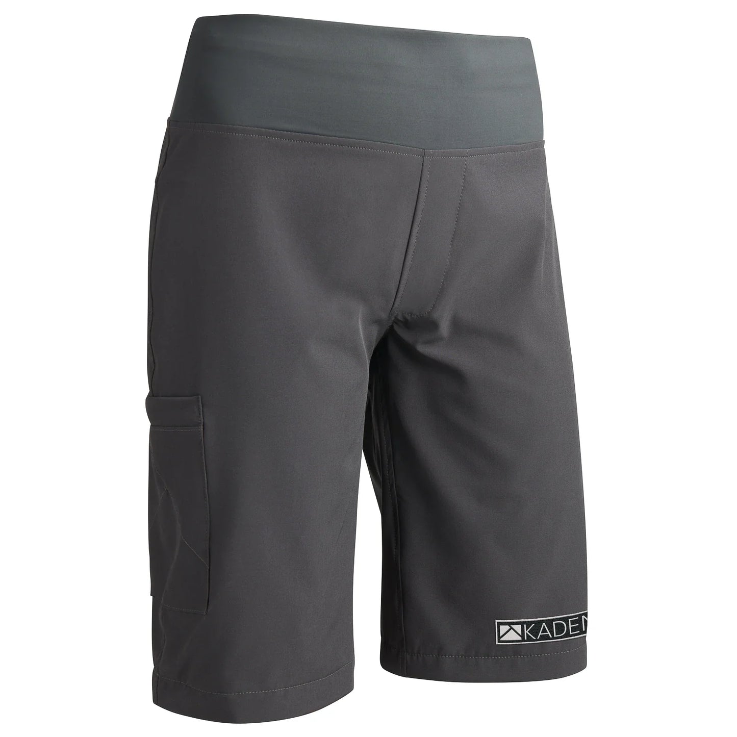 Kaden Apparel Pinner MTB Short - Womens - Charcoal Charcoal X-Small