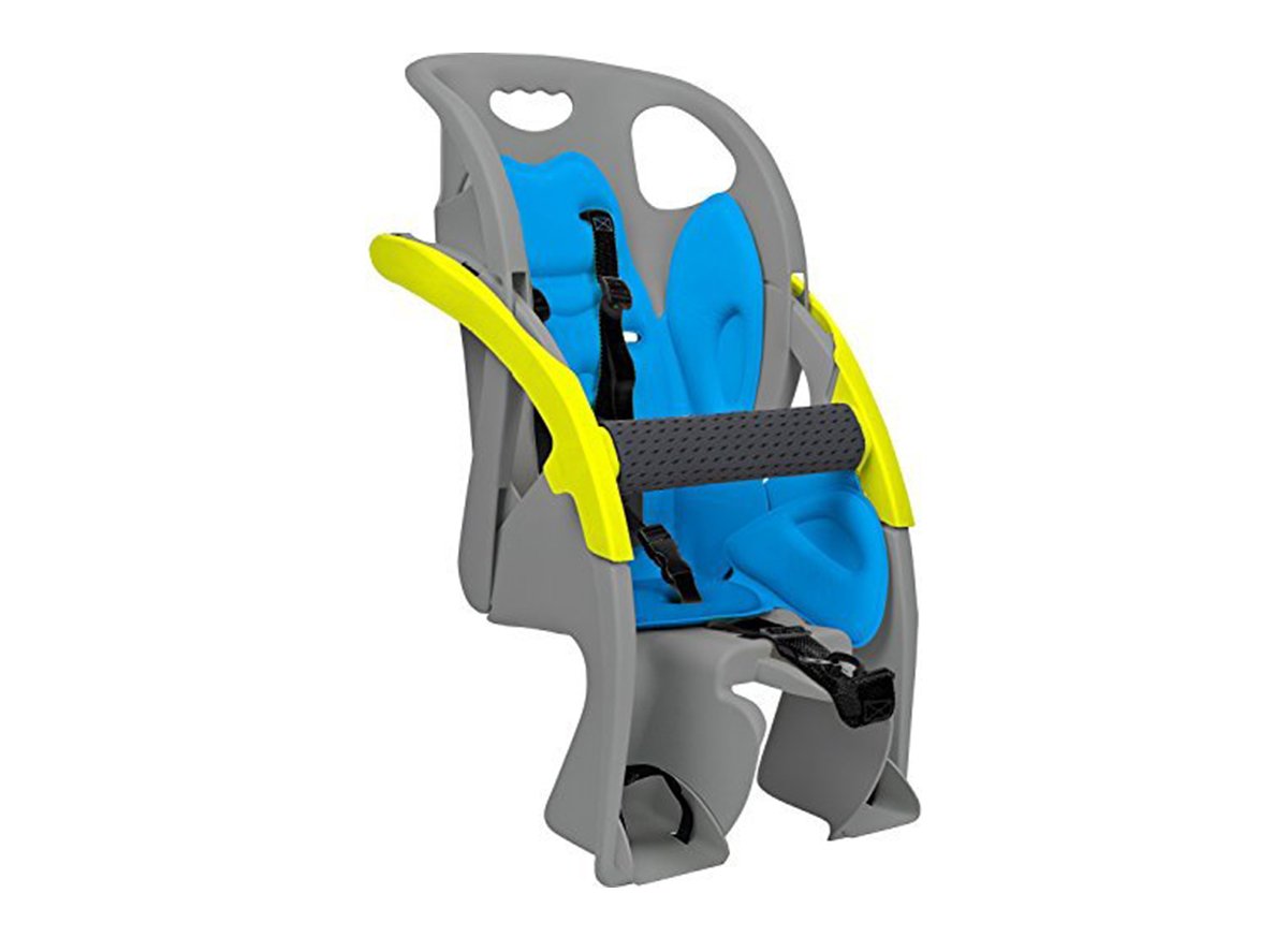 CoPilot Limo Child Carrier with Ex-1 Disc Rack - Gray-Yellow Gray - Yellow