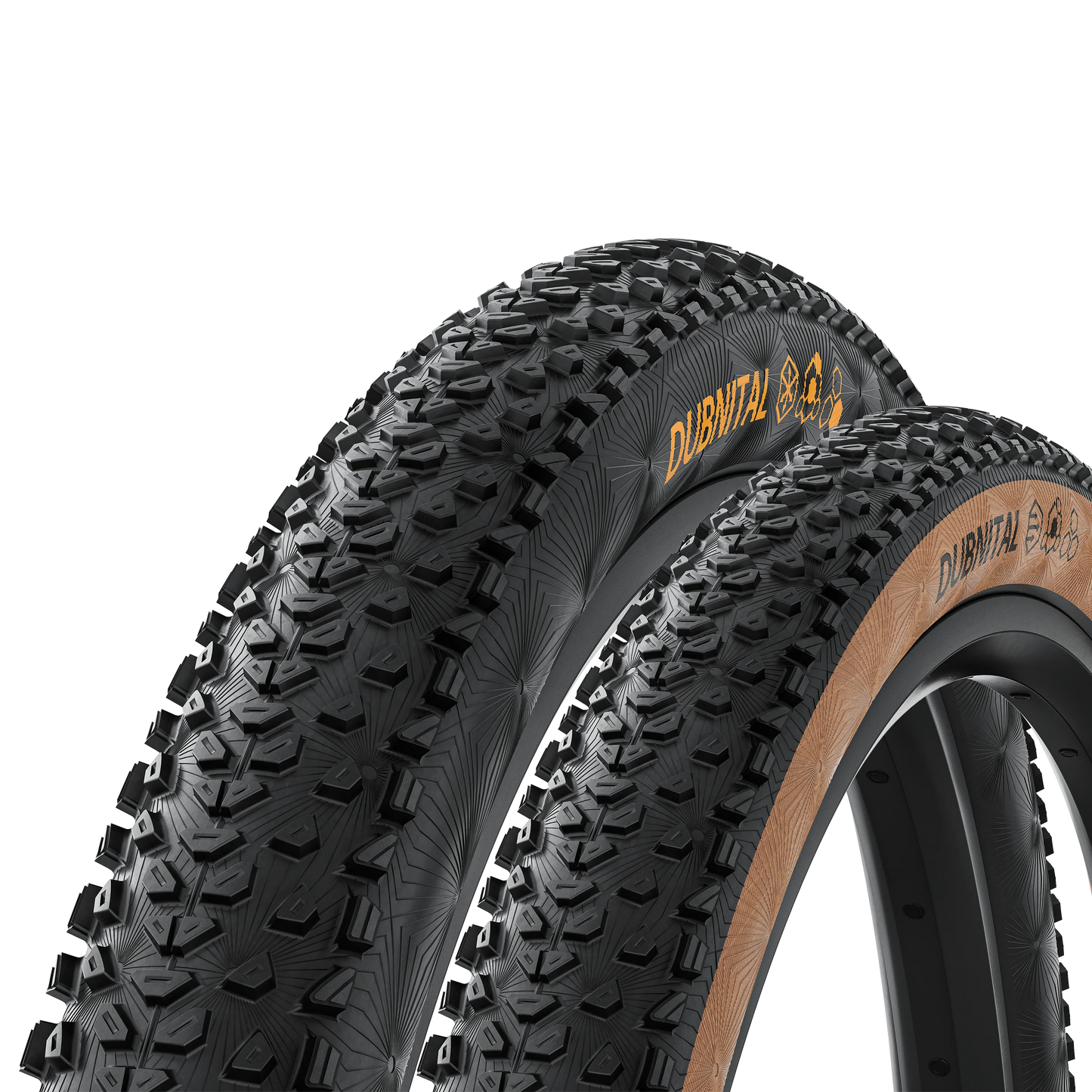 Continental Dubnital Trail Rapid 29" Folding MTB Tire - Black-Transparent