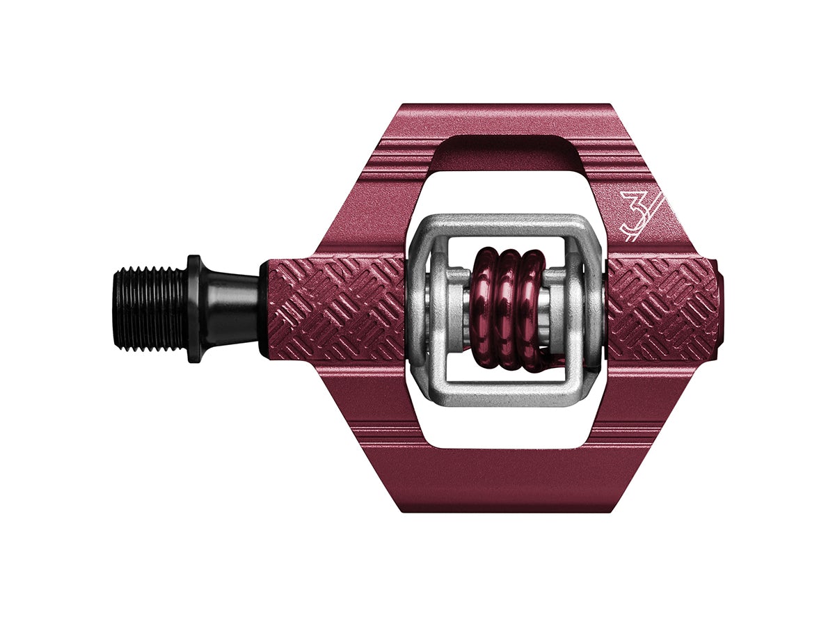 Crank Brothers Candy 3 MTB Pedals - Dark Red Dark Red