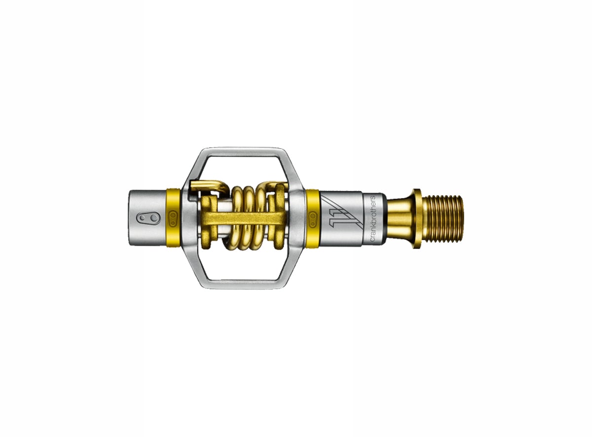 Crank Brothers Eggbeater 11 MTB Pedals - Ti-Gold Ti - Gold