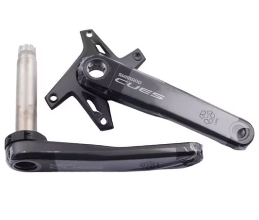 Shimano CUES U6040-2 9/10 Spd Crankset - Black