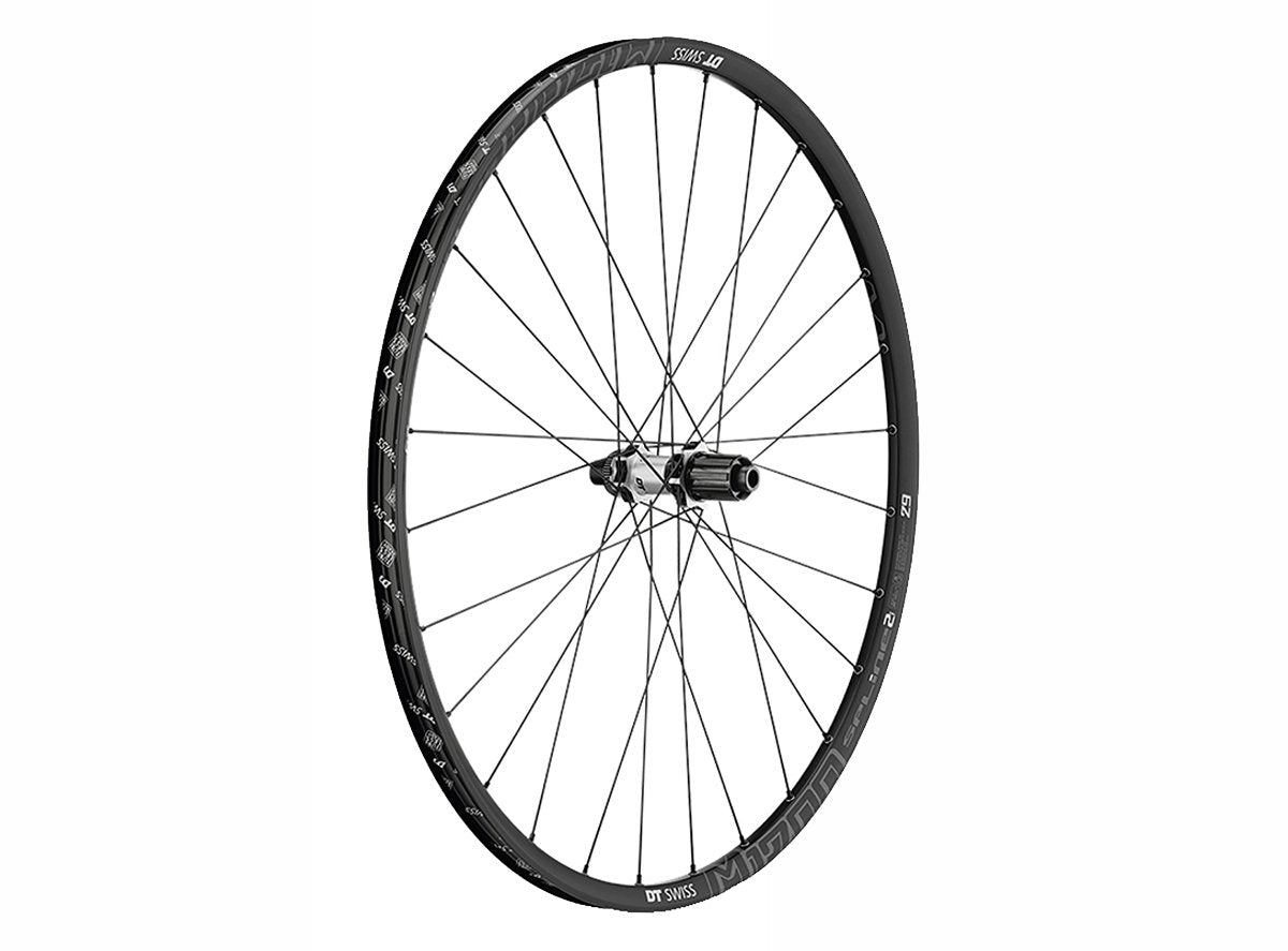 DT Swiss M1700 Spline 29" MTB Wheel - Rear Black - Silver 12x142mm Thru Axle Center Lock