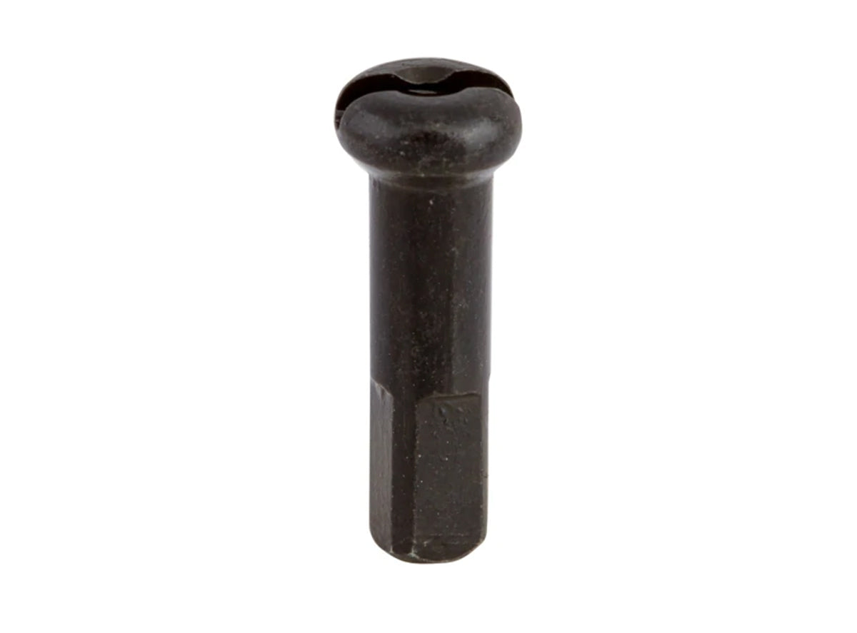 DT Swiss 14 Gauge Brass Nipples - 14mm - Black Black Each