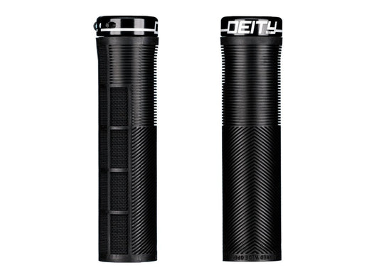 Deity Components Knuckleduster Grips - Black Black