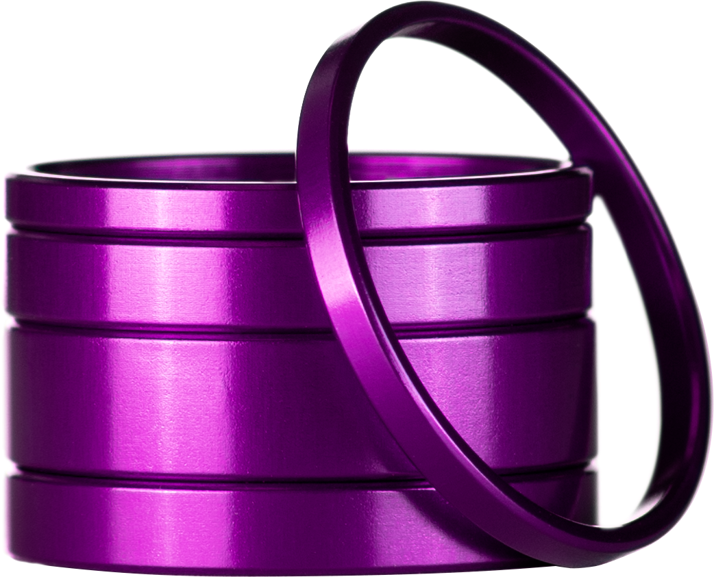 Deity Components Crosshair Spacer Kit - Purple