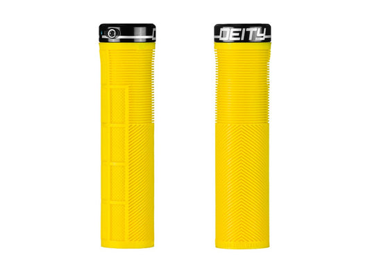 Deity Components Knuckleduster Grips - Yellow Yellow