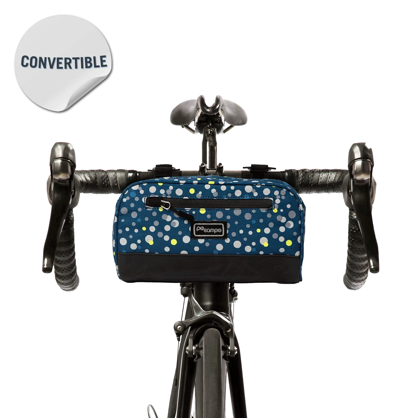 Po Campo Domino Handlebar Bag - Bubbly
