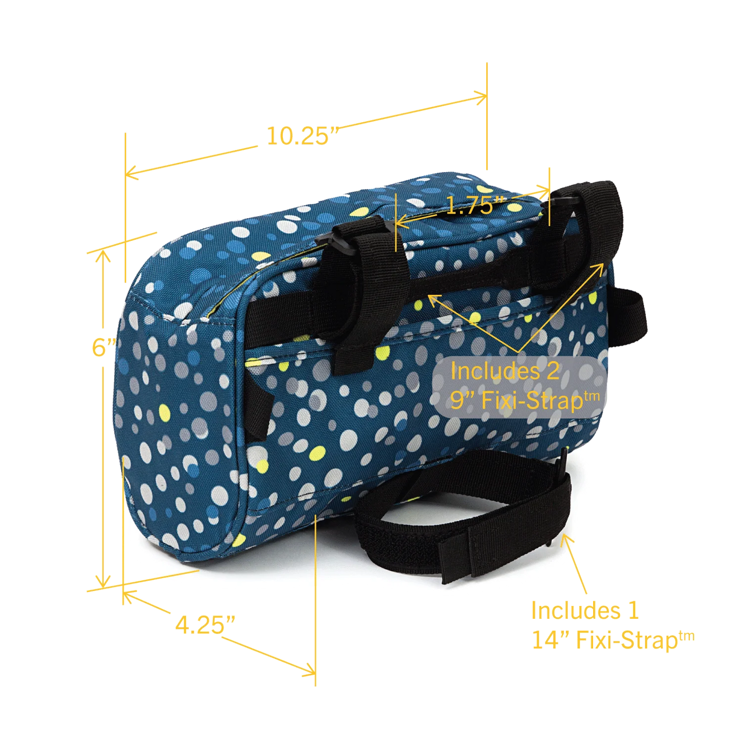 Po Campo Domino Handlebar Bag - Bubbly