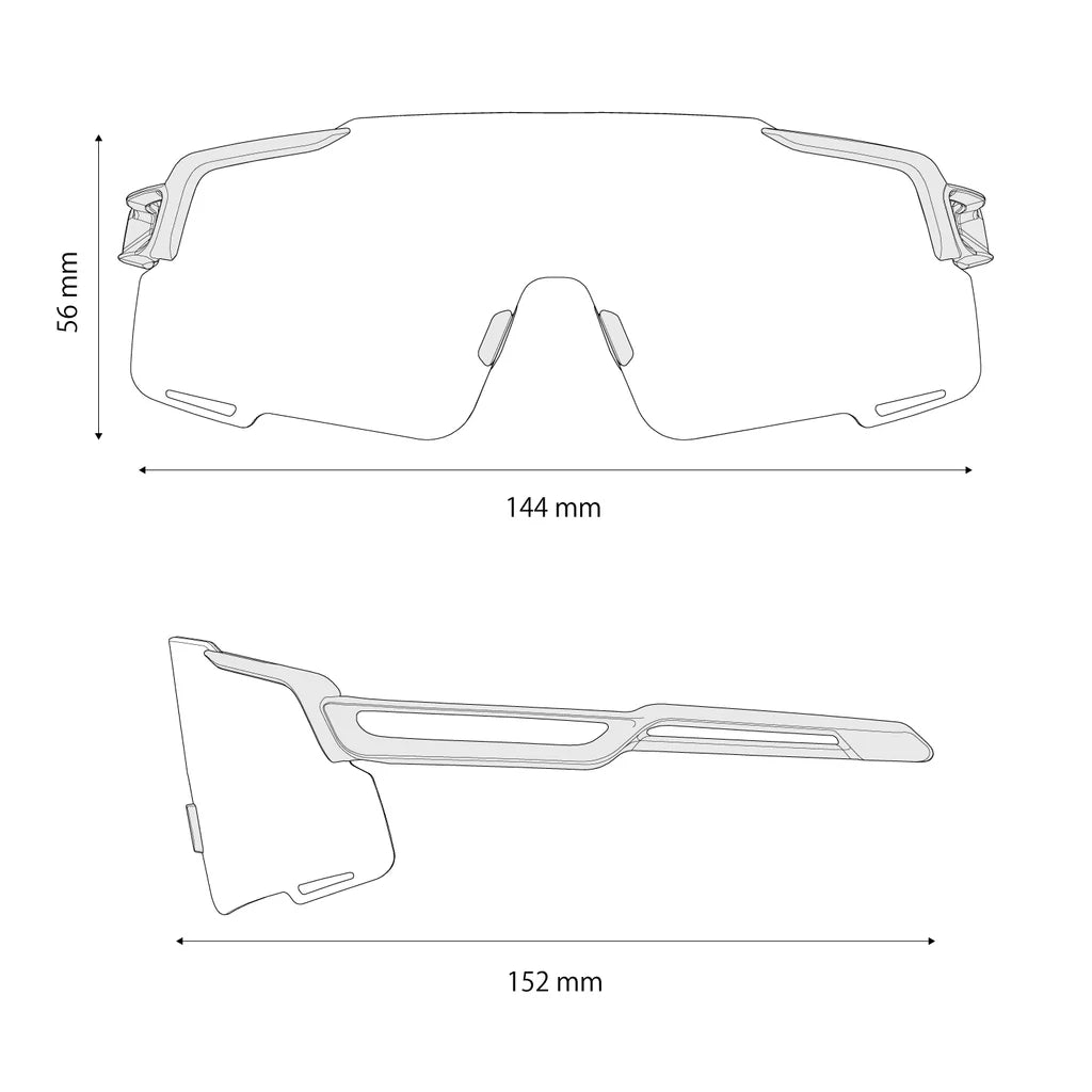 Shimano Equinox Photochromic Sunglasses - Transparent Gray