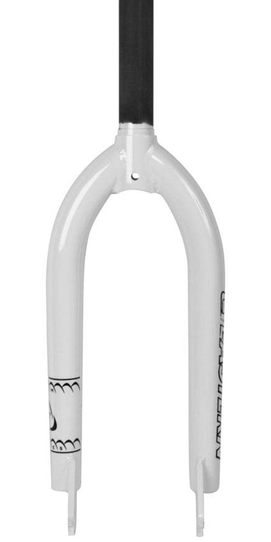Eastern Atom 3/8" BMX Fork - White White