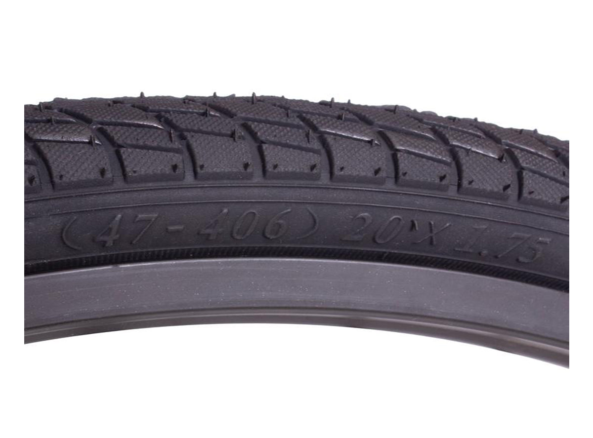 Eastern E304 20" BMX Tire - Black Black 1.75"