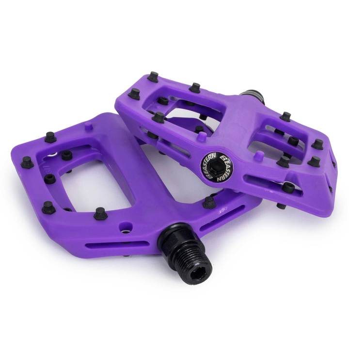 Eastern Linx MTB Flat Pedals - Purple Purple