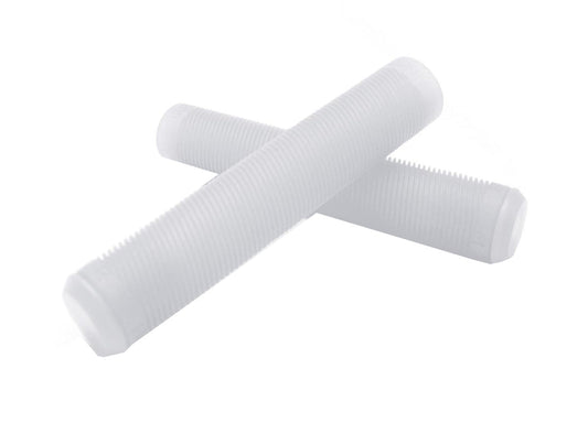 Eastern Riblet Flangeless BMX Grips - Clear Clear