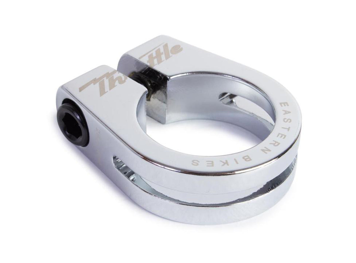 Eastern Throttle BMX Seatpost Clamp - Chrome Polished Chrome Polished